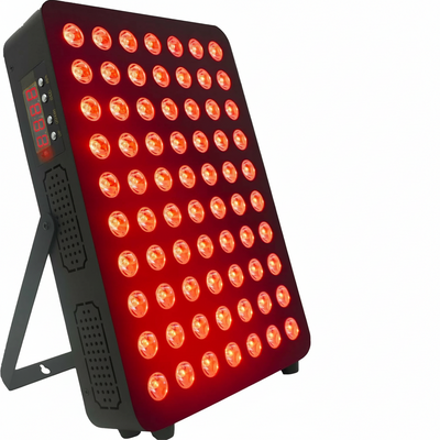 Red Light Therapy, 70 Dual Chip Red Light Therapy Panel Clinical Grade LED Device with Timer, Ideal for Body, Face, Recovery, Improve Sleep, Skin Health, 350W(Black)
