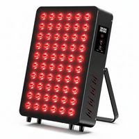 Red Light Therapy Panel Designed for Daily Recovery, 660nm/850nm Dual Wavelengths, 60 Dual-Chip LEDs, Timer